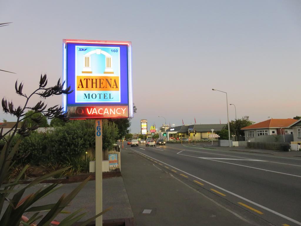 Athena Motel Christchurch Exterior foto